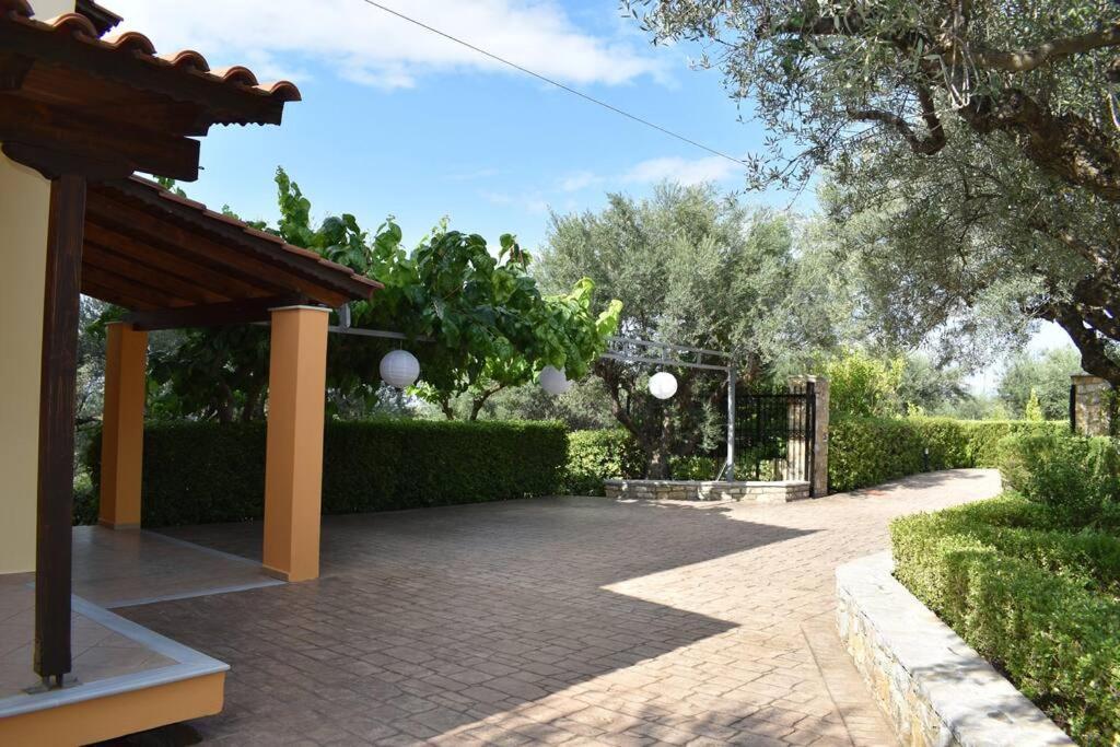 Ampelos Hillside Villa Akrata Exteriér fotografie