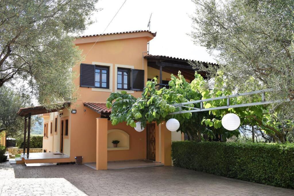 Ampelos Hillside Villa Akrata Exteriér fotografie