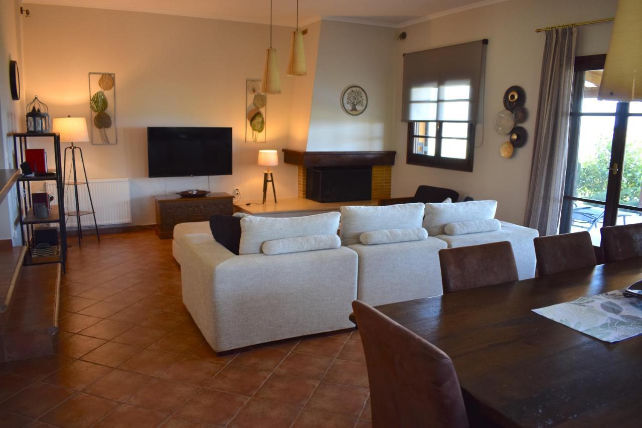 Ampelos Hillside Villa Akrata Exteriér fotografie